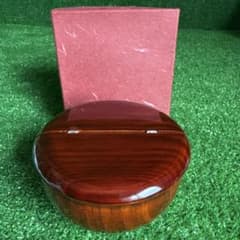 ＆⑯薬籠棗 老松割蓋茶入 蝶番蓋 一服入れ 漆塗 平棗 茶道具 - メルカリ