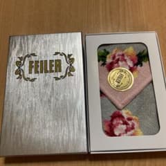 【新品】FEILER 花柄タオルハンカチのサムネイル