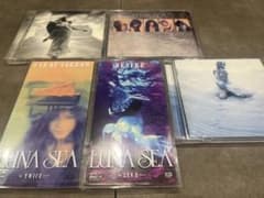 LUNA SEA CD 5枚セット アルバム3枚＆8cmシングル2枚 ルナシーのサムネイル