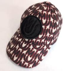 ミュウミュウ ジャガードキャップ M/M Paris ネイビー Sサイズ 240 ミュウミュウ ジャガードキャップ M/M Paris ネイビー Sサイズ 240