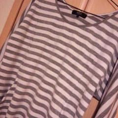 最終週末セール！AZULbymoussyボーダーチュニックのサムネイル