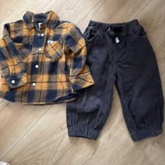 Buddy Lee チェックシャツ&コーデュロイパンツのサムネイル