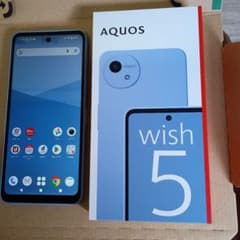 AQUOS wish 5 スマートフォン 本体　ミソラ（パープル系）のサムネイル
