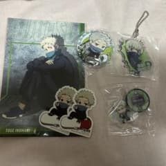 呪術廻戦 狗巻棘 ポストカード 缶バッジ アクリルキーホルダー セット