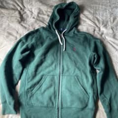 Polo Ralph Lauren 緑色 フルジッパー パーカー Sのサムネイル