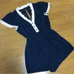 SPIRALGIRL  バイカラーコンビネゾンのサムネイル