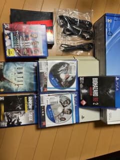 SenjaKS様専用PS4 本体White 500GB ソフトセッのサムネイル