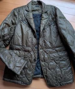 【美品】DIESEL キルティング ミリタリージャケット カーキのサムネイル