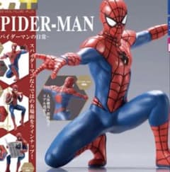スパイダーマンのガチャ