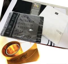 2PM THE RETURN 新品マフラータオルB・アップグレード特典 金テープ 2PM THE RETURN 新品マフラータオルB・アップグレード特典 金テープ
