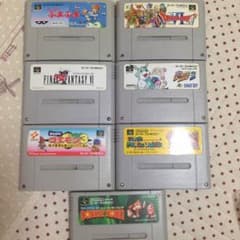 スーファミソフト 7本セットのサムネイル