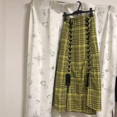 SNIDEL チェックスリットスカートのサムネイル