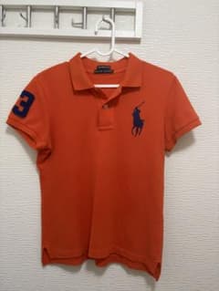 RALPH LAUREN ポロシャツ オレンジ レディースのサムネイル