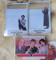 Aqua Timez 20th Anniversary クリアカード 3枚セットのサムネイル