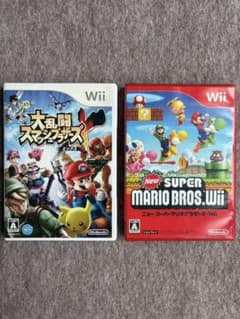 大乱闘スマッシュブラザーズX とNewスーパーマリオブラザーズWii