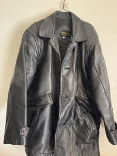 Creations Cesare ブラックレザージャケットのサムネイル