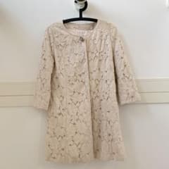 値下げ！ミッシュマッシュ レース スプリングコートのサムネイル