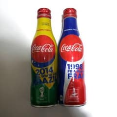 Coca-Cola FIFA World Cup 2014 1998 2本 - メルカリ