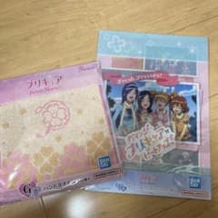 프리큐어 이치 반 쿠지 핸드 타월 클리어 파일 세트