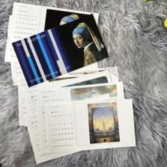 大塚国際美術館 2017年 カレンダー ポストカードセットのサムネイル