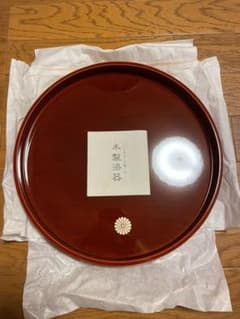 木製漆器 春慶塗 お盆のサムネイル