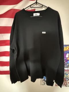 atmos クルーネック スウェット ブラック 2XLのサムネイル