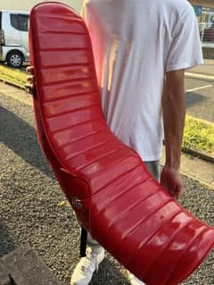 KING ROAD88 バイク用 三段シート レッドのサムネイル
