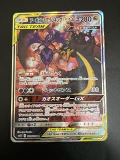 ポケカ　アーゴヨン＆アクジキングgx sa 美品のサムネイル