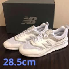 ニューバランススニーカーメンズランニングCM997HFK28.5cmホワイト白色 