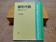 線形代数 例とポイント 三宅敏恒著のサムネイル