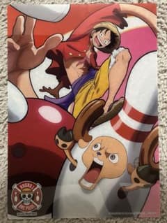 【非売品】ルフィ＆チョッパー(前半)　B4ビジュアルマット①のサムネイル