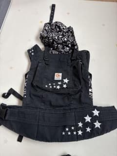 Ergobaby 抱っこ紐 スター柄 ブラックのサムネイル