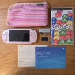 SONY PSP-2000 本体 ピンク 付属品セット【ワンセグチューナー付】