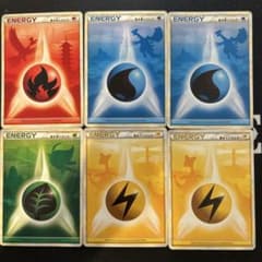 ポケモンカード 基本エネルギー レジェンド6枚セットのサムネイル