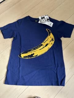新品UNIQLO アンディ・ウォーホル バナナTシャツ 140のサムネイル