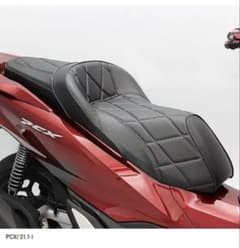 ENDURANCE カスタムシート HONDA PCX160 タイプB ブラックのサムネイル