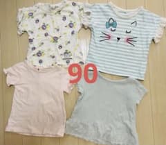 ベビー服 Tシャツセット 4点　90サイズのサムネイル