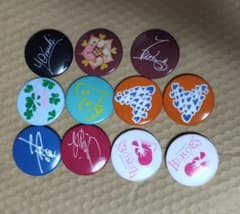 グランアーツHEROES缶バッジ11個セット小林唯さん井上芳雄さんのサムネイル