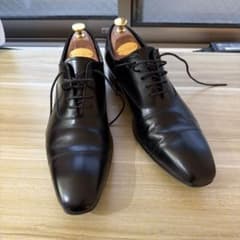 ストレートチップ ビジネスシューズ ブラックのサムネイル