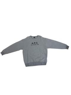 A.P.C. アーペーセー RUE MADAME ロゴ スウェット グレー - メルカリ