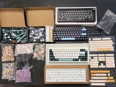 自作キーボード パーツ 素材 まとめ売り セット キーキャップのサムネイル
