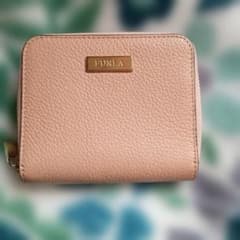 FURLA 二つ折り財布 ピンク ベージュ★お値下げのサムネイル