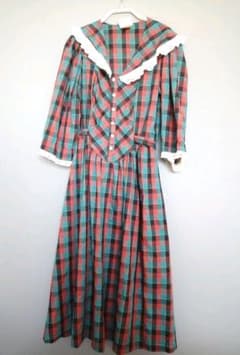 チェック ロングワンピースのサムネイル