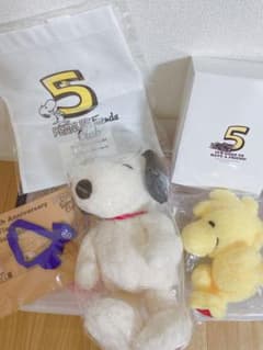 スヌーピーフレンドクラブ 限定ぬいぐるみ セット売りのサムネイル