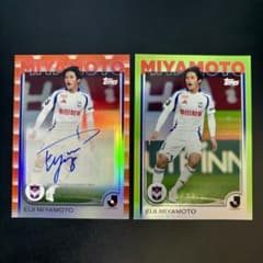 2025 Topps 宮本英治 直筆サインカード アルビレックス新潟 セット