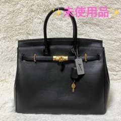 ハマノ 濱野 120周年 カデナ ハンドバッグ ゴールド金具 タグ付き未