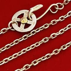 ゴローズ 金メタル付きホイールチェーン イーグルフック 細角 51cm 美