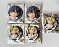 ヒカルの碁 原画展 展くじ D賞缶バッジ　進藤ヒカル 塔矢アキラのサムネイル