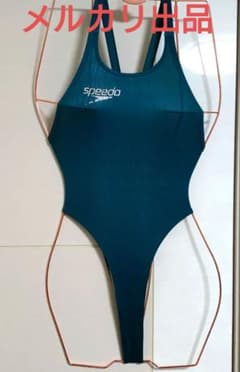 〚カスタム品〛speedo 競泳水着　グリーン　小さめ（140〜150サイズ） m33109074880_1.jpg?1781499147