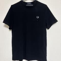 FRED PERRY ポケットTシャツ ブラックのサムネイル